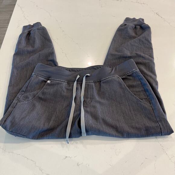Figs Zamora Jogger Scrub Pants in Graphite size Medium‎ Petite - Picture 3 of 10